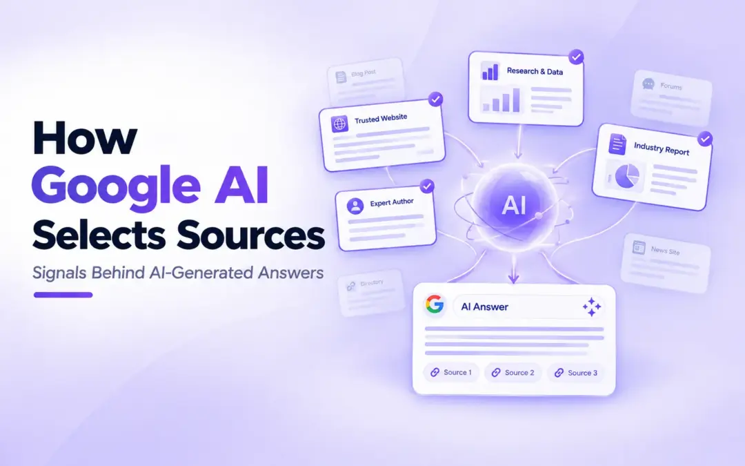 How Google AI Selects Sources ?