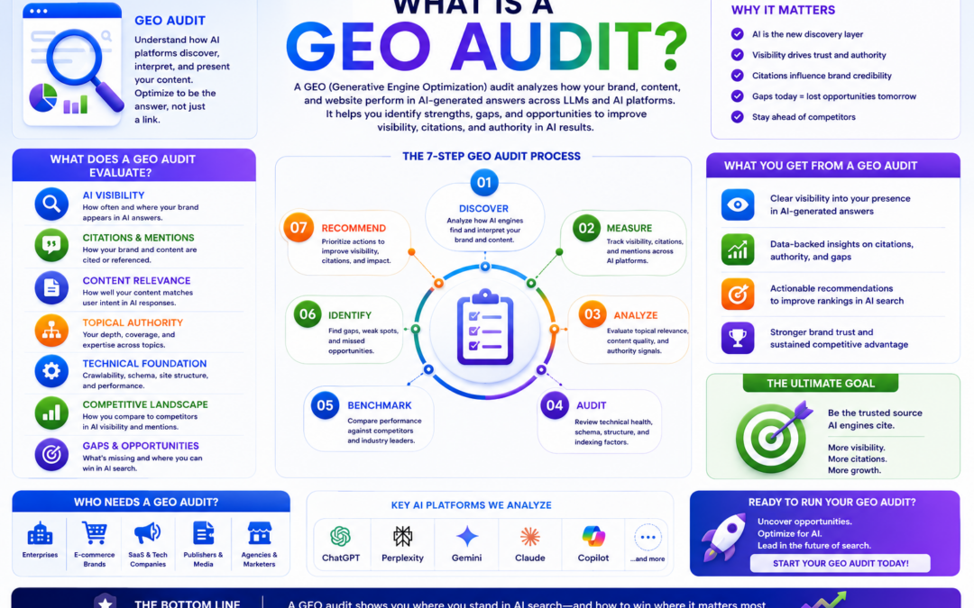 What is a GEO audit?