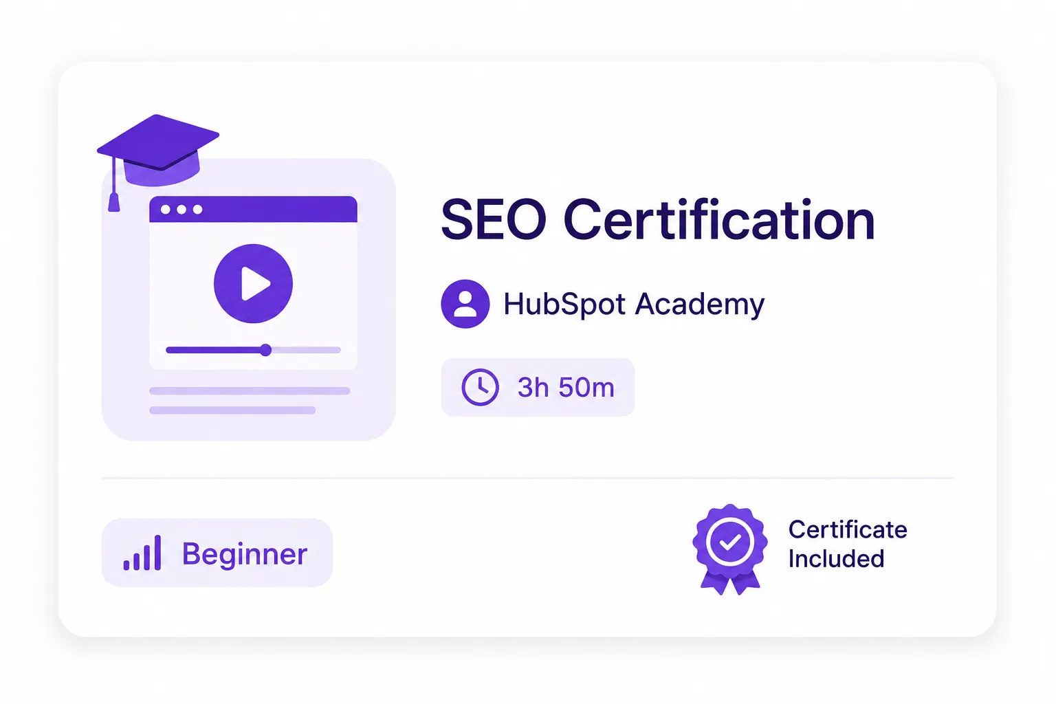 free SEO Certification