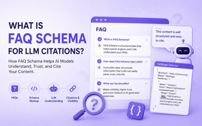 What is FAQ schema for LLM citations?