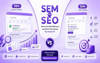 SEM vs SEO: What’s the Real Difference? (2026 Guide)