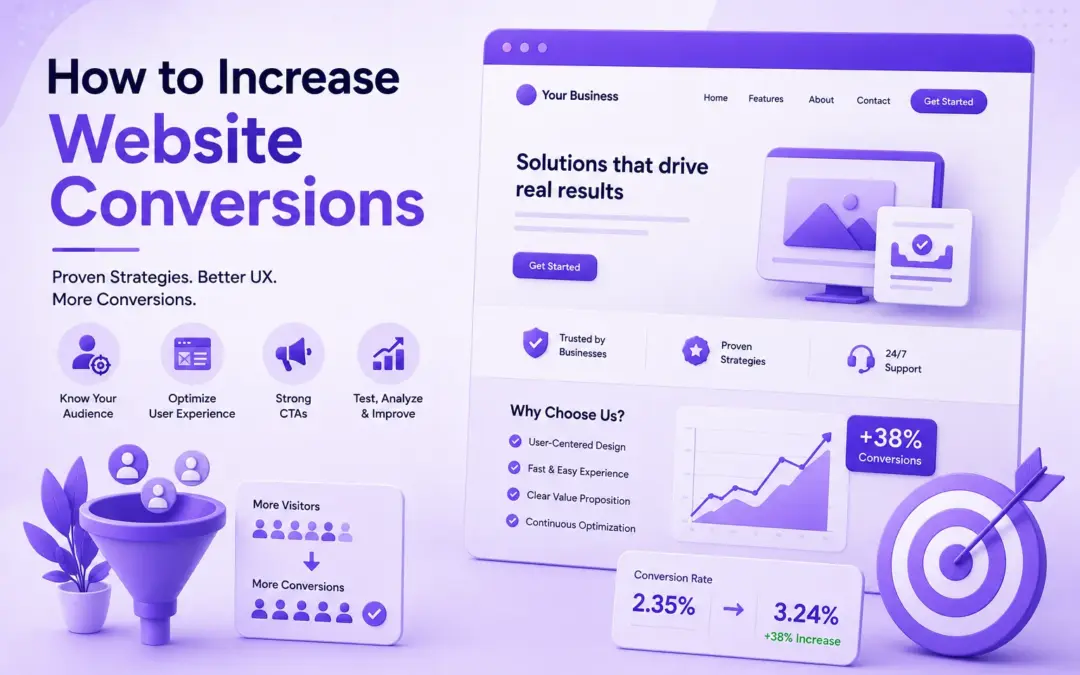 How to Increase Website Conversion: A Practical Guide (2026)