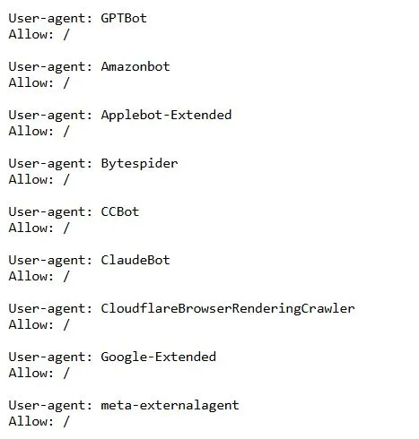 how to allow chat gpt crawlers to crawl your website